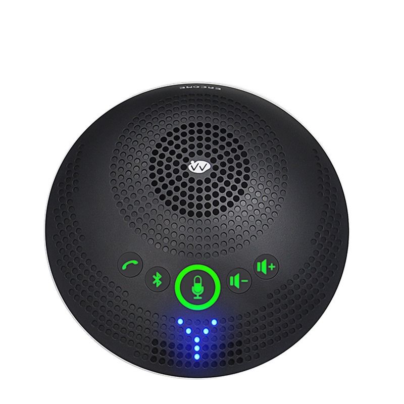 Professionelles Konferenzmikrofon SQ-M13B 2.4G drahtloses Omnidirectional-Mikrofon mit 360-Grad-Aufnahme, hochauflösendem Audio und Geräuschreduktion